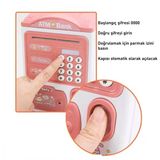 NEVAMEL Parmak İzi ve Şifreli Elektronik ATM Kumbara