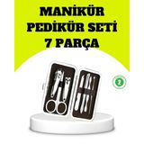 Nevamel® Paslanmaz Çelik Kişisel Bakım Seti – 7 Parça
