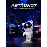 Nevamel® Projeksiyon Astronot Lamba Speaker Sevimli Astronot Bluetooth Hoparlör Yeni Nesil