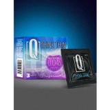 Nevamel® Q Think Thin 3&Apos;Lü Ekstra İnce Prezervatif