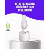 Nevamel® Retro Gaz Lambası Görünümlü Ledli Buhar Püskürtücü Aroma Difüzör