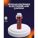 Nevamel® Rüzgar Geçirmez Elektrikli Çakmak Hayatta Kalma Tasarımlı