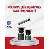 Nevamel Saç Sakal Ense Paslanmaz Çelik T-Bıçak Vücut Tıraş Makinesi