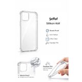 Nevamel® Samsung Galaxy A55 Uyumlu Şeffaf Silikon Telefon Kılıfı Esnek Darbe Koruyucu (1431)