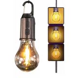 Nevamel Şarjlı Dekoratif Kamp Lambası Askılı Ampul Led Işık Type-C Girişli