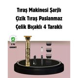 Nevamel Şarjlı Titanyum Bıçaklı Saç Kesme Makinesi