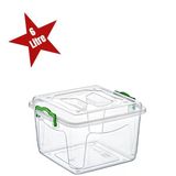 Nevamel Şeffaf Saklama Kutusu 6 Litre
