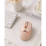 Nevamel® Sessiz Tıklama Özellikli Şarjlı Kablosuz Mouse Çoklu Cihaz Uyumlu