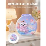 Nevamel® Şifreli Çocuk Para Kasası Metal Gövdeli Güvenli Kutu