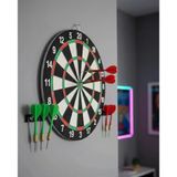 Nevamel® Şık Tasarımlı Dart Tahtası 12 İnç Dayanıklı Ahşap Gövde