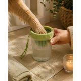Nevamel® Silikon Fırçalı Köpek Pati Temizleme Kabı Orta ve Büyük Irklar Için