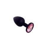 Nevamel® Silikon Taşlı Anal Tıkaç - 8Cm Orta Boy