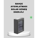 Nevamel® Solar Dış Mekan Aplik Su Geçirmez Dayanıklı LED Aydınlatmalı - Standart