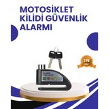 Nevamel Taşınabilir Alarm Disk Kilidi Motosiklet Scooter Bisiklet Güvenlik