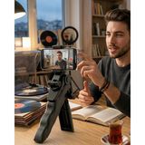 Nevamel® Telefon Tripodu Masaüstü Stand 360 Derece Dönebilen Telefon Tutucu
