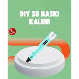 Nevamel Üç Boyutlu 3D Yazıcı Kalem Abs Ve Pla Uyumlu