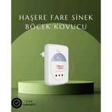 Nevamel Ultrasonik Ses Dalgalarıyla Kimyasalsız Fare ve Böcek Kovucu Cihaz