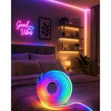 Nevamel® USB Girişli Rgb Neon Şerit LED Tv Oda Masa Dekor Işığı