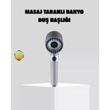 Nevamel® Yüksek Basınçlı Masajlı Duş Başlığı Su Tasarruflu