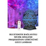 Nevamel Yumurta Şeklinde Su Dalgalı Bluetooth Speaker Lamba Renkli Şarjlı