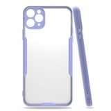 Nevarium Apple iPhone 11 Pro Max Platin Tam Koruma Şık Silikon Kapak Kılıf
