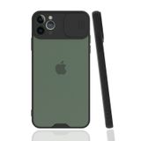 Nevarium Apple iPhone 11 Pro Uyumlu Kamera Korumalı Lensli Silikon Kılıf
