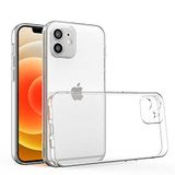 Nevarium Apple iPhone 12 Uyumlu Kılıf Zore Kamera Korumalı Süper Silikon Kapak