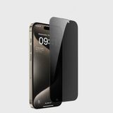Nevarium Apple iPhone 15 Plus Ekran Koruyucu Hayalet Cam Tam Kaplayan
