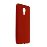 Nevarium Dtech General Mobile GM 5 Plus Uyumlu Kılıf Yumuşak Dokulu Silikon Bordo