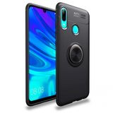 Nevarium Dtech Huawei P Smart 2019 Uyumlu Kılıf Yüzüklü Silikon Range Siyah