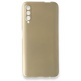 Nevarium Dtech Huawei P Smart Pro / Y9S Uyumlu Kılıf Yumuşak Dokulu Silikon Gold