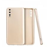 Nevarium Dtech Huawei P Smart S Uyumlu Kılıf Yumuşak Dokulu Silikon Rose Gold