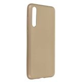 Nevarium Dtech Huawei P20 Pro Uyumlu Kılıf Yumuşak Dokulu Silikon Gold