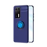 Nevarium Dtech Huawei P40 Uyumlu Kılıf Yüzüklü Silikon Range Mavi