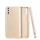 Nevarium Dtech Huawei Y8P Uyumlu Kılıf Yumuşak Dokulu Silikon Rose Gold