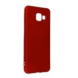 Nevarium Dtech Samsung Galaxy A3 2016 Uyumlu Kılıf Yumuşak Dokulu Silikon Bordo