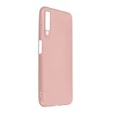 Nevarium Dtech Samsung Galaxy A7 2018 Uyumlu Kılıf Yumuşak Dokulu Silikon Rose Gold