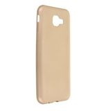 Nevarium Dtech Samsung Galaxy A8 2016 Uyumlu Kılıf Yumuşak Dokulu Silikon Gold
