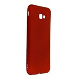 Nevarium Dtech Samsung Galaxy J4 Plus Uyumlu Kılıf Yumuşak Dokulu Silikon Bordo