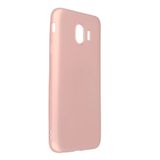 Nevarium Dtech Samsung Galaxy J4 Uyumlu Kılıf Yumuşak Dokulu Silikon Rose Gold