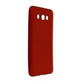 Nevarium Dtech Samsung Galaxy J7 2016 / J710 Uyumlu Kılıf Yumuşak Dokulu Silikon Bordo