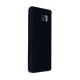 Nevarium Dtech Samsung Galaxy Note 5 Uyumlu Kılıf Yumuşak Dokulu Silikon Siyah