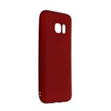 Nevarium Dtech Samsung Galaxy S7 Uyumlu Kılıf Yumuşak Dokulu Silikon Bordo