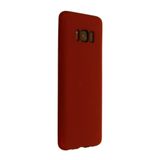 Nevarium Dtech Samsung Galaxy S8 Uyumlu Kılıf Yumuşak Dokulu Silikon Bordo
