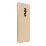Nevarium Dtech Samsung Galaxy S9 Plus Uyumlu Kılıf Yumuşak Dokulu Silikon Gold