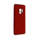 Nevarium Dtech Samsung Galaxy S9 Uyumlu Kılıf Yumuşak Dokulu Silikon Bordo