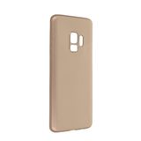 Nevarium Dtech Samsung Galaxy S9 Uyumlu Kılıf Yumuşak Dokulu Silikon Gold