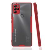 Nevarium General Mobile 21 Pro Uyumlu Kılıf Arkası Mat Kamera Korumalı Silikon - Kırmızı