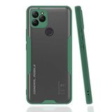 Nevarium General Mobile 21 Uyumlu Kılıf Arkası Mat Kamera Korumalı Silikon - Koyu Yeşil