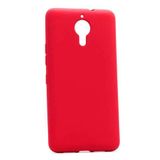 Nevarium General Mobile 5 Plus Uyumlu Kılıf Silikon Yumuşak Dokulu Premium- Kırmızı